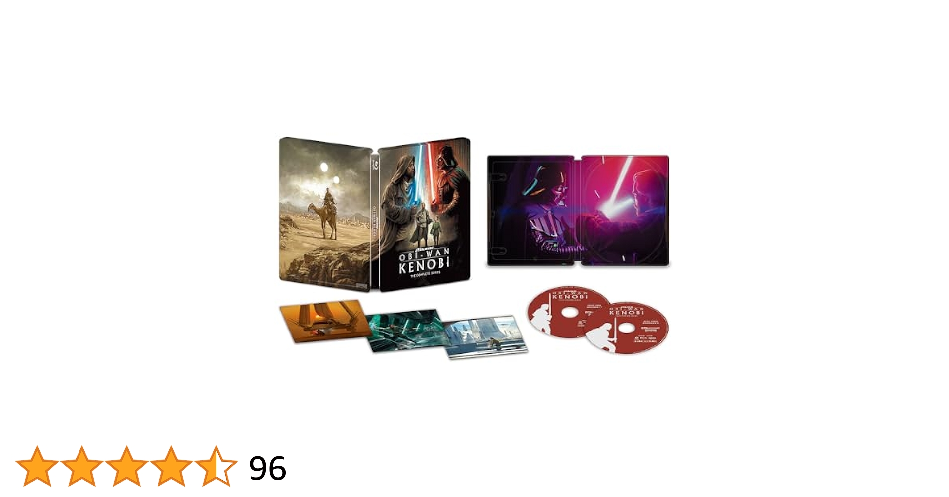 【国内盤】オビ＝ワン・ケノービ Blu-ray コレクターズ スチールブック Amazon.co.jp: 【Amazon.co.jp限定】オビ=ワン・ケノービ Blu